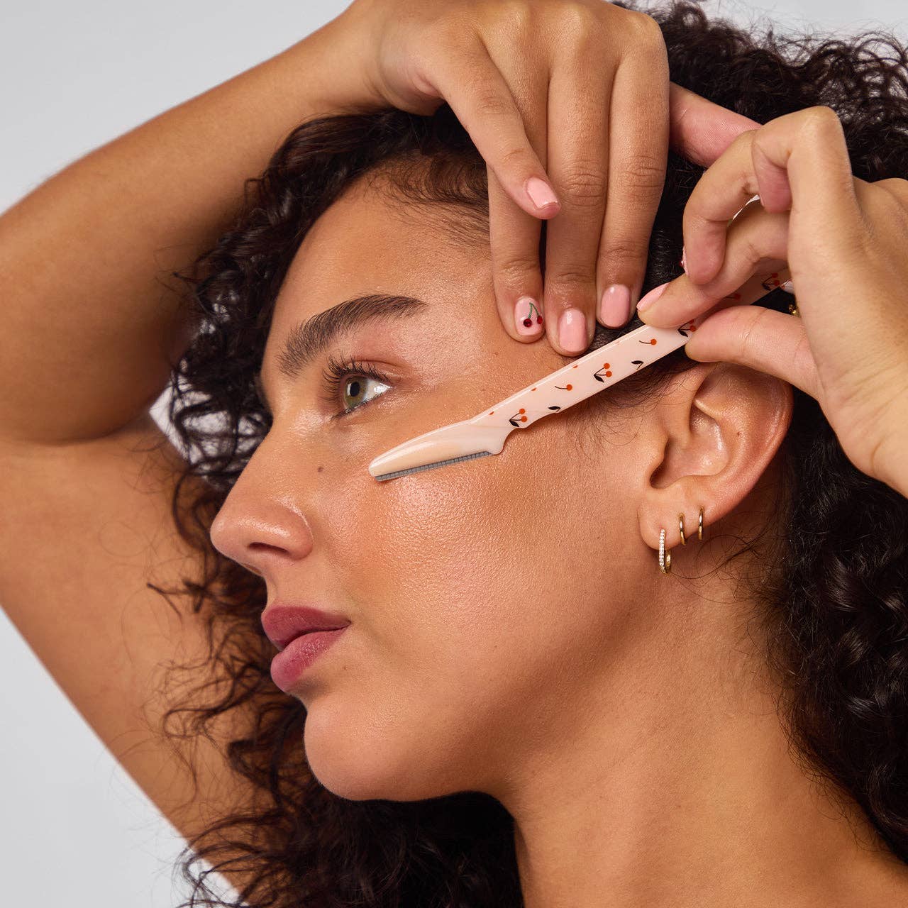 Kitsch Recycled Plastic Dermaplaners 6pc Set - Asstd Cherry Blossom