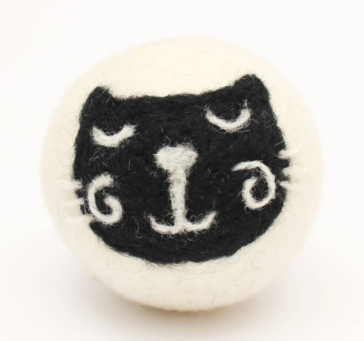 Cats: Eco Wool Dryer Balls Fair Trade: Gray Cat