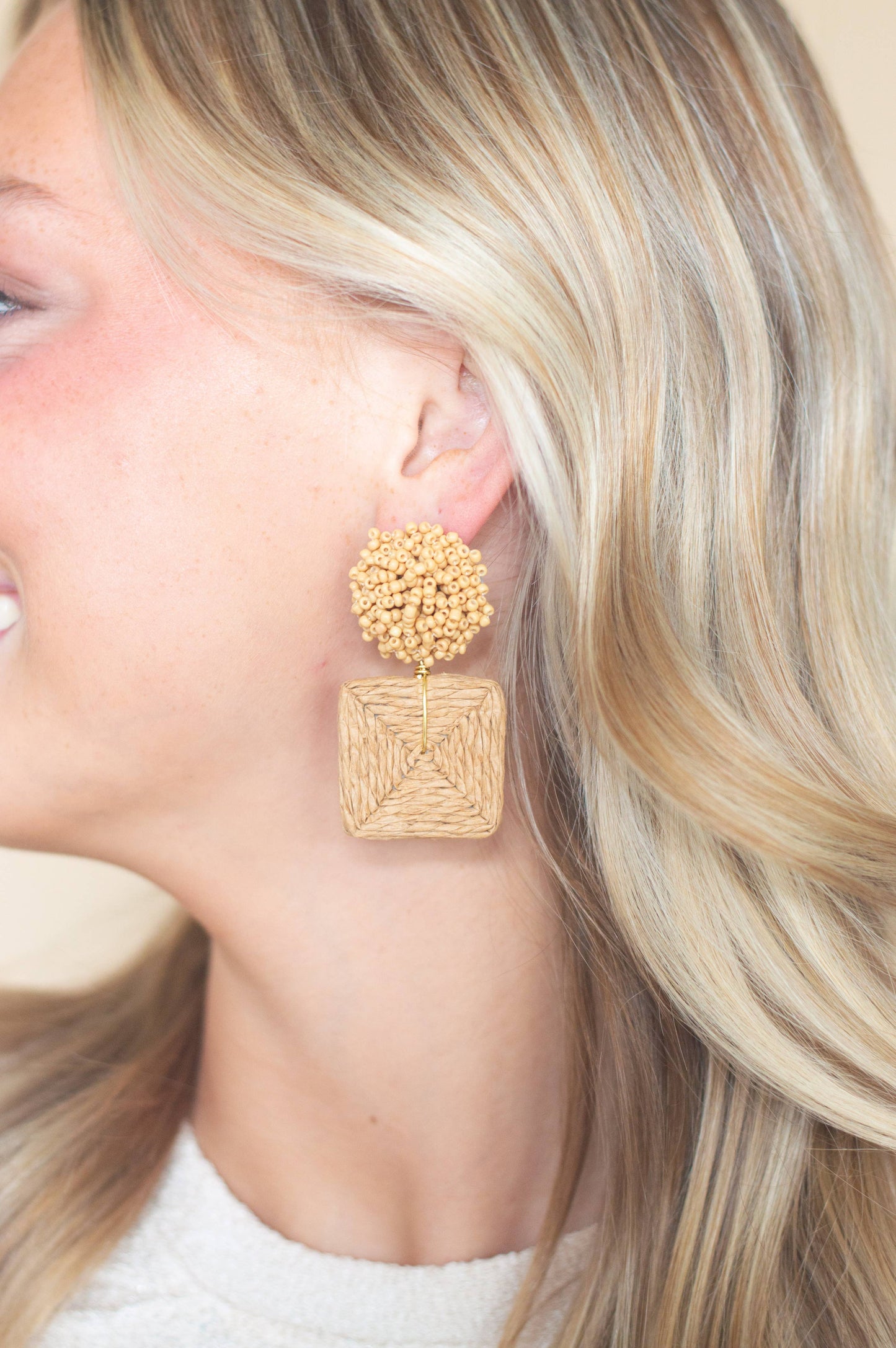 Sarabeth Earrings: Turquoise