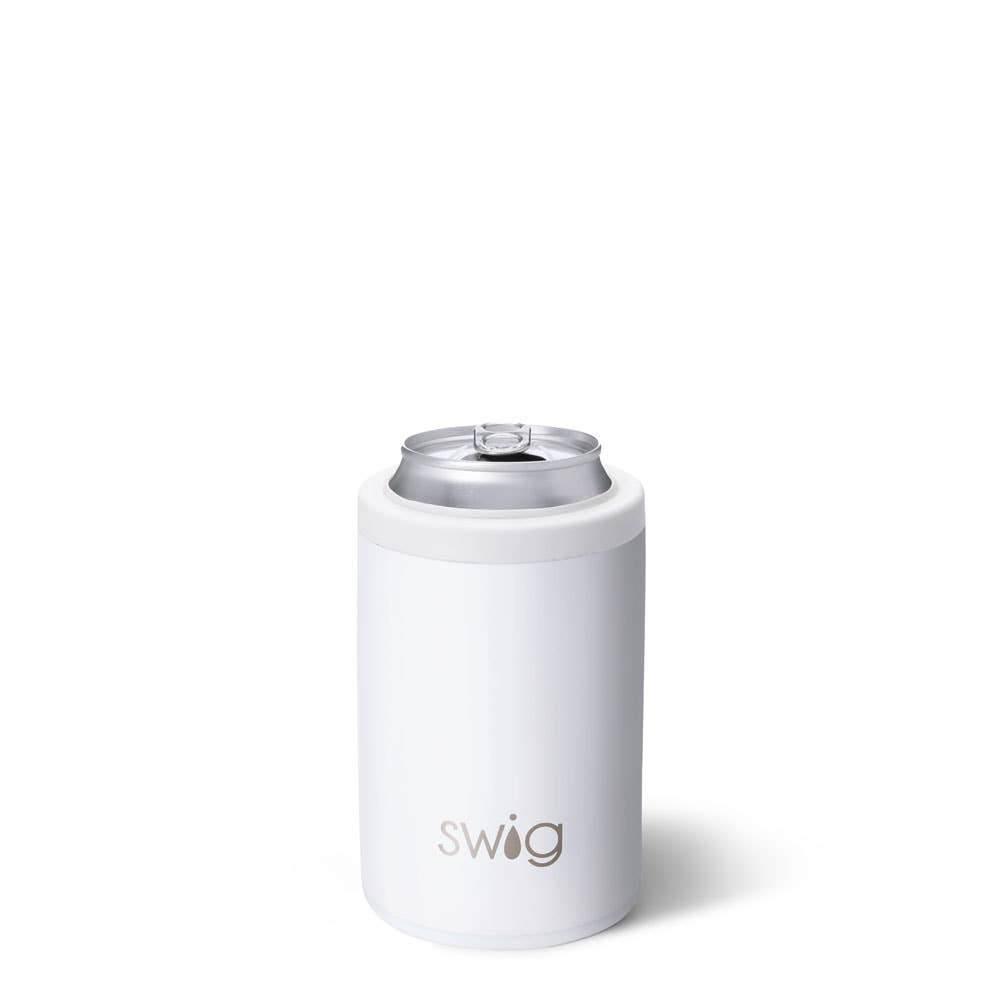 Swig - White Can + Bottle Cooler (12oz)