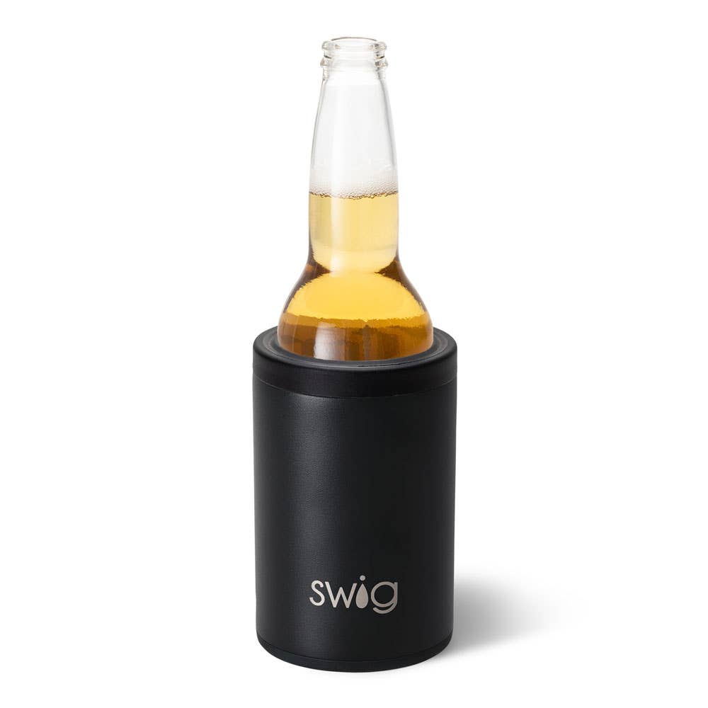 Swig - Black Can + Bottle Cooler (12oz)