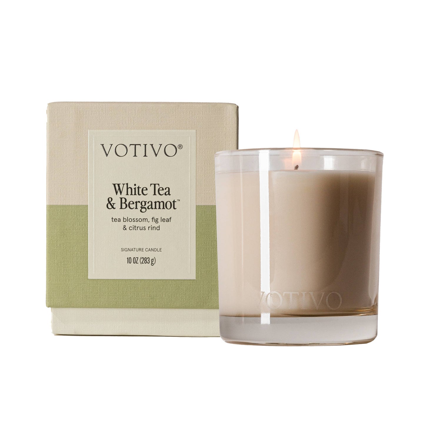Votivo Signature Candle Clean Crisp White 10 oz