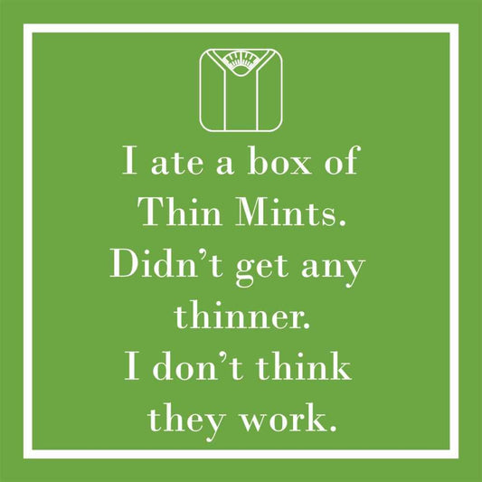 THIN MINTS Cocktail Napkins