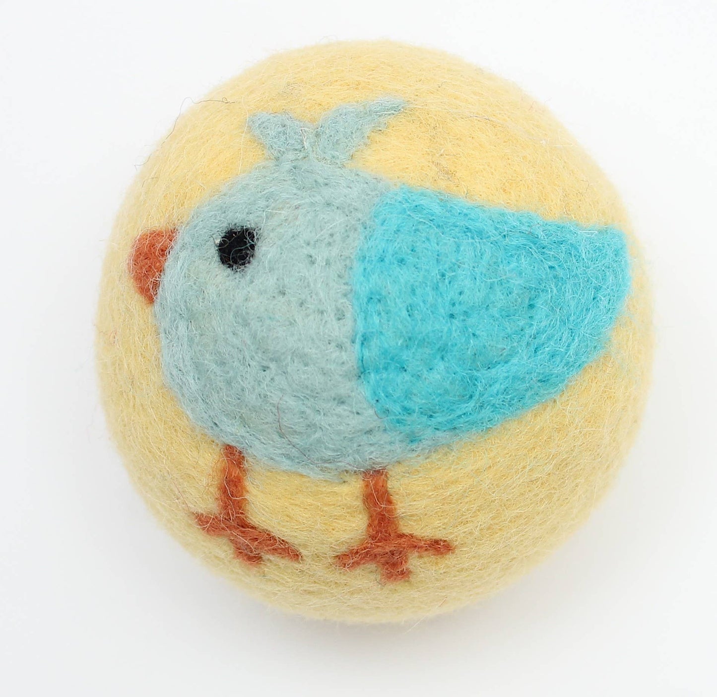 Birds: Eco Wool Dryer Balls Fair Trade: Blue Bird Queen