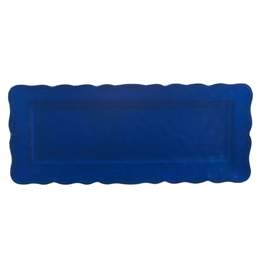 Indigo Blue 100% Melamine Rectangular Platter