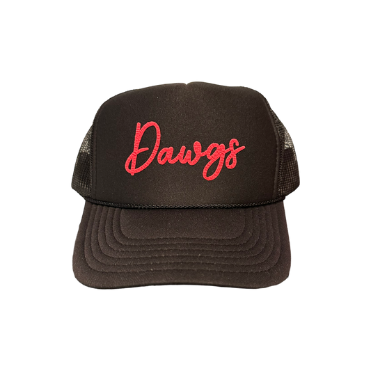 Dawgs - Black Trucker Hat