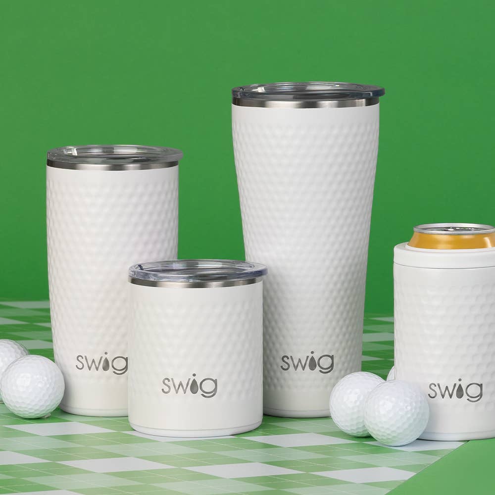 Swig - White Golf Ball Tumbler (32oz)