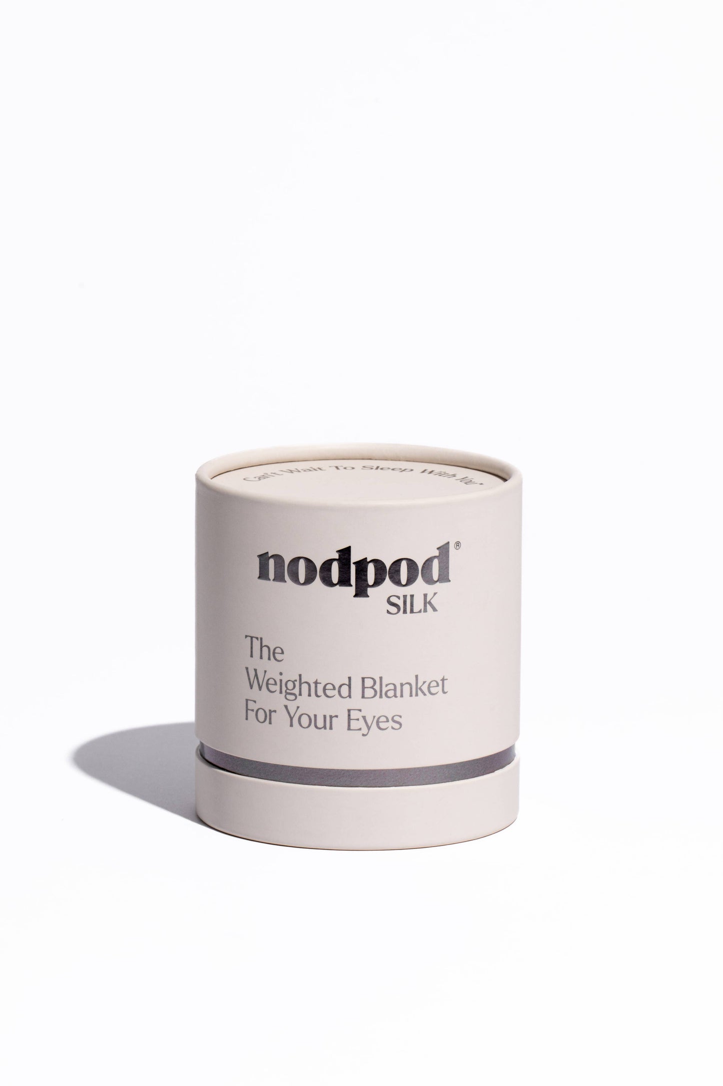Nod Pod Silk Weighted Sleep Mask- Pearl - Eye Mask