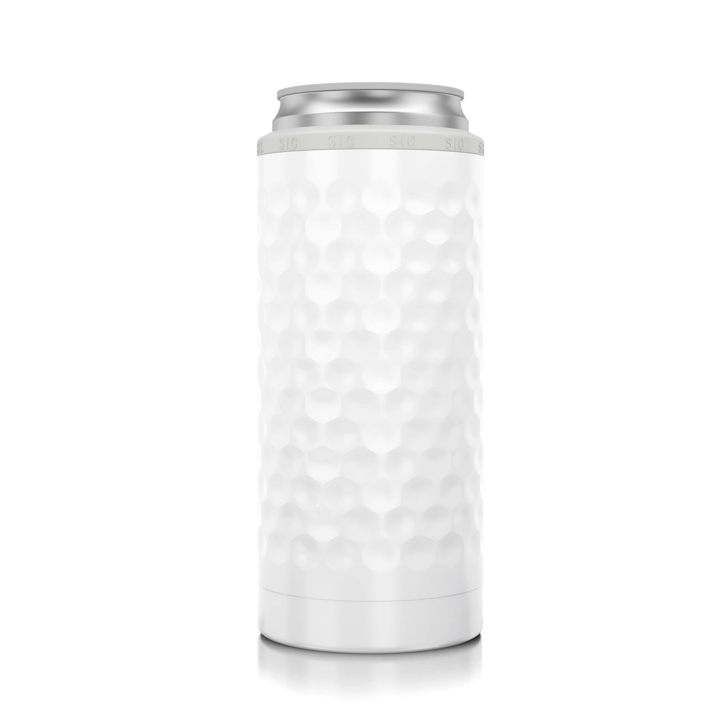 SIC Slim Can Cooler | Dimpled Golf