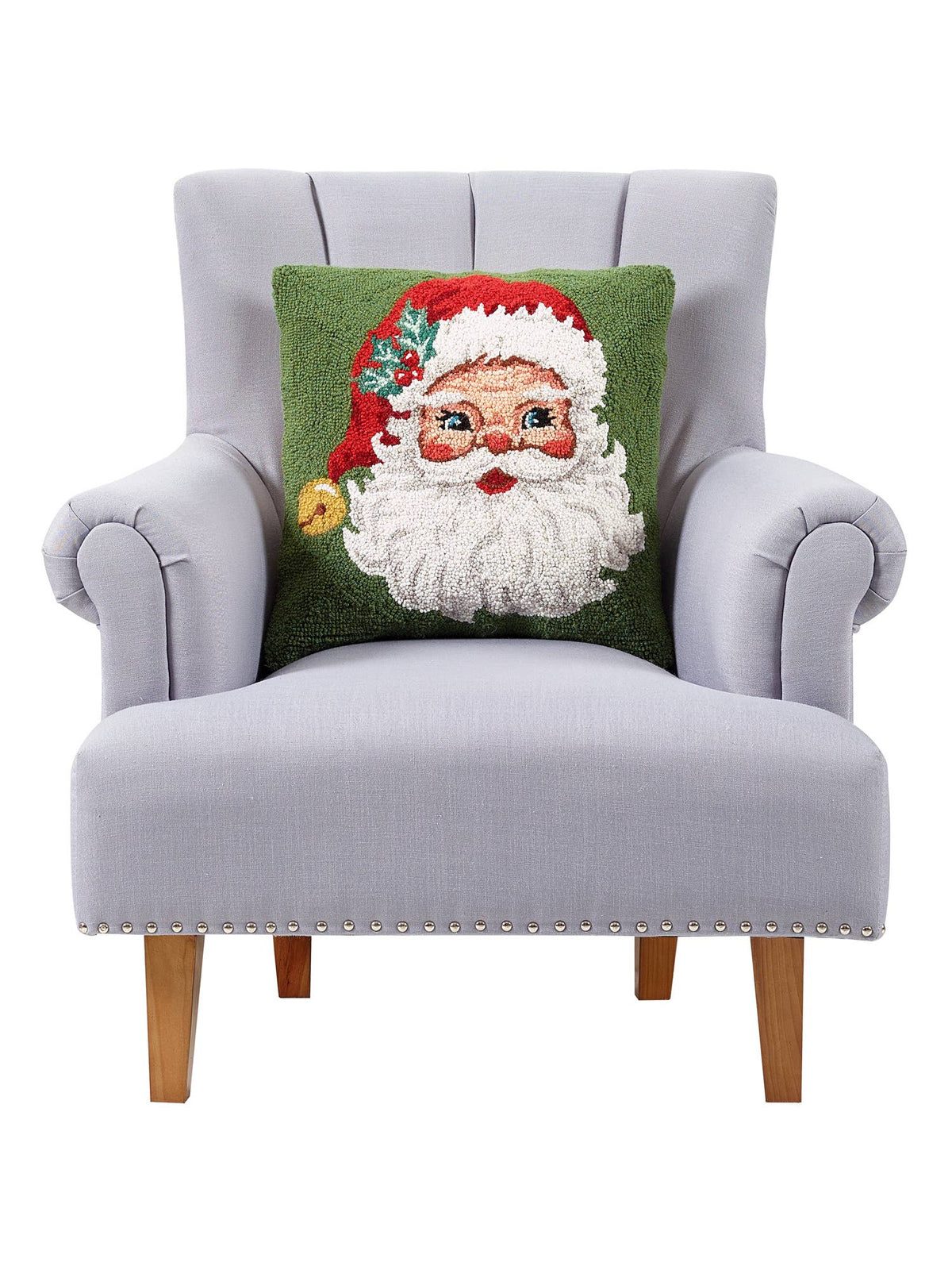 Red Hat Santa Hook Pillow