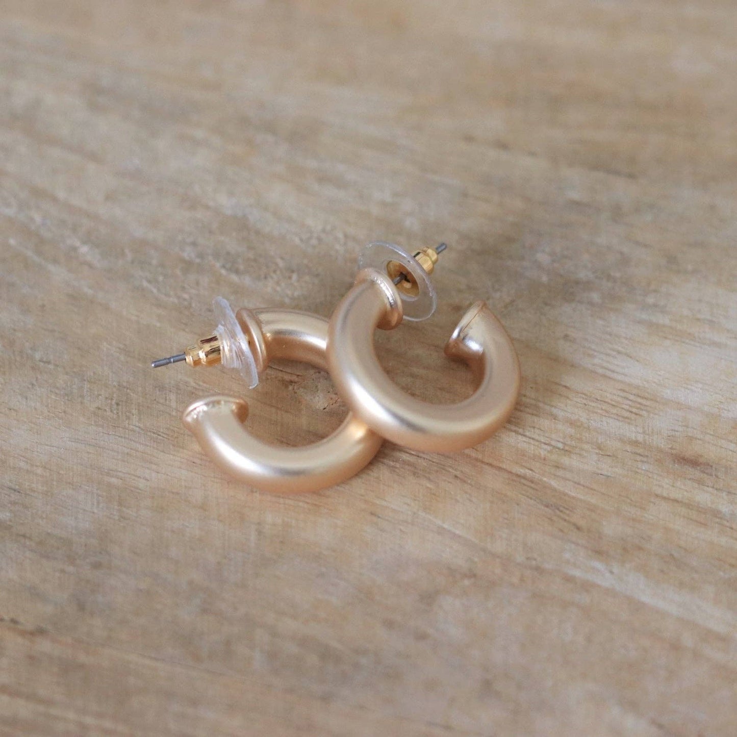 Custom Everyday Mini Gold Hoop | Petite Hoop | Gold Earring