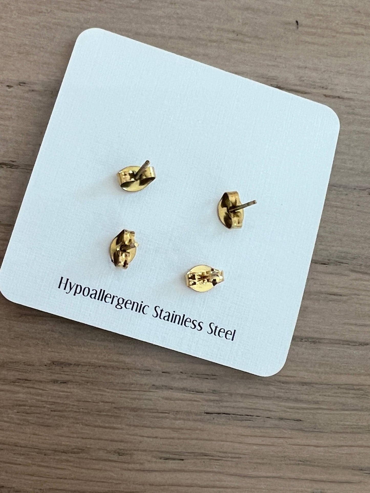 Cute Heart Earrings Hypoallergenic Unique : One Pair