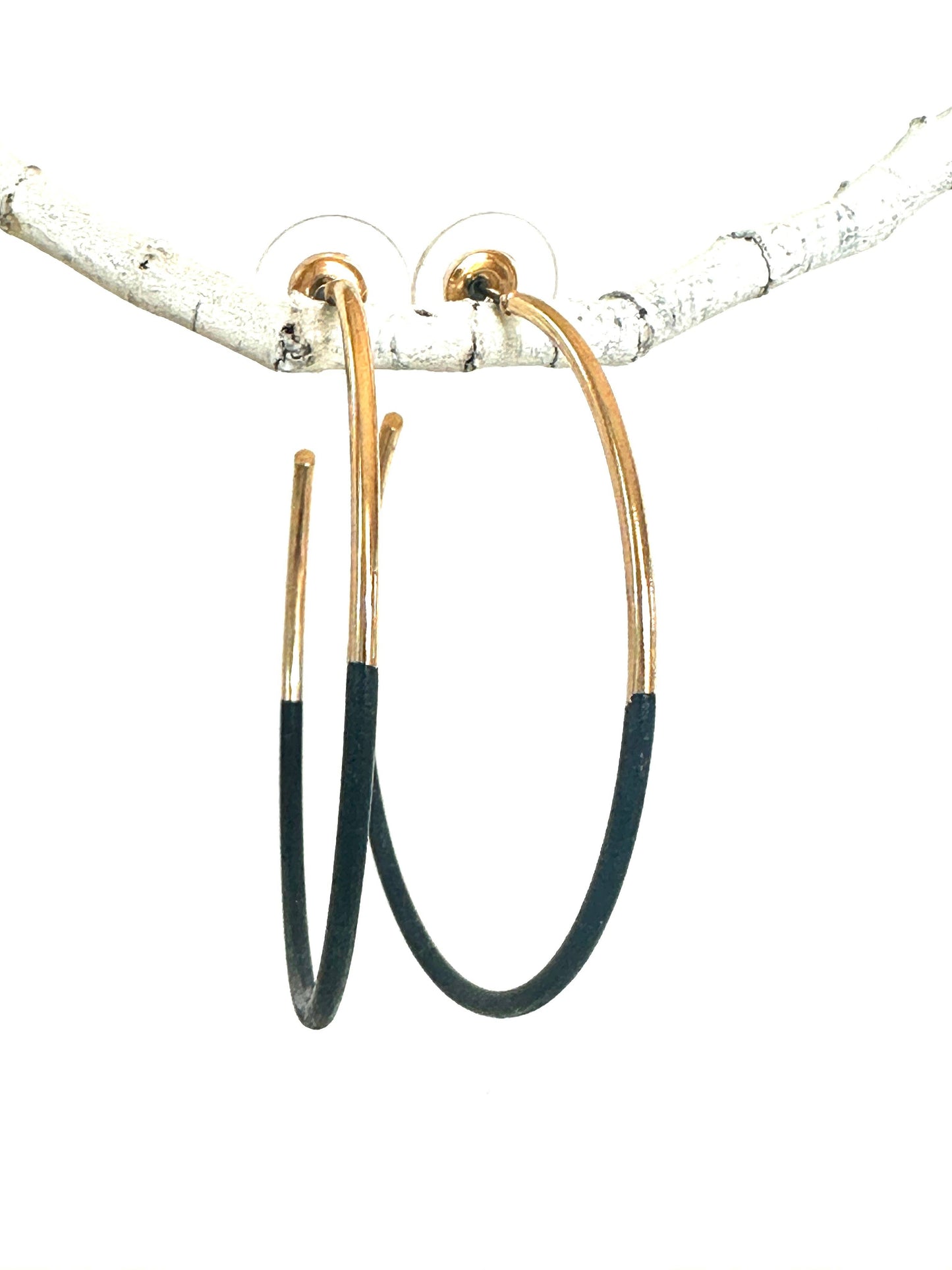 Colored hoops-White/gold