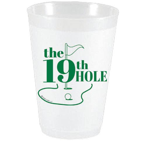 Golf The 19th Hole Cups Green