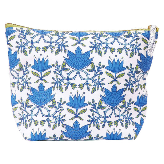 TILLY BLUE GREEN Pouch Large