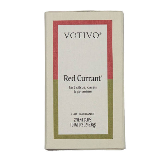 Red Currant Car Fragrance vent clips 2 pk