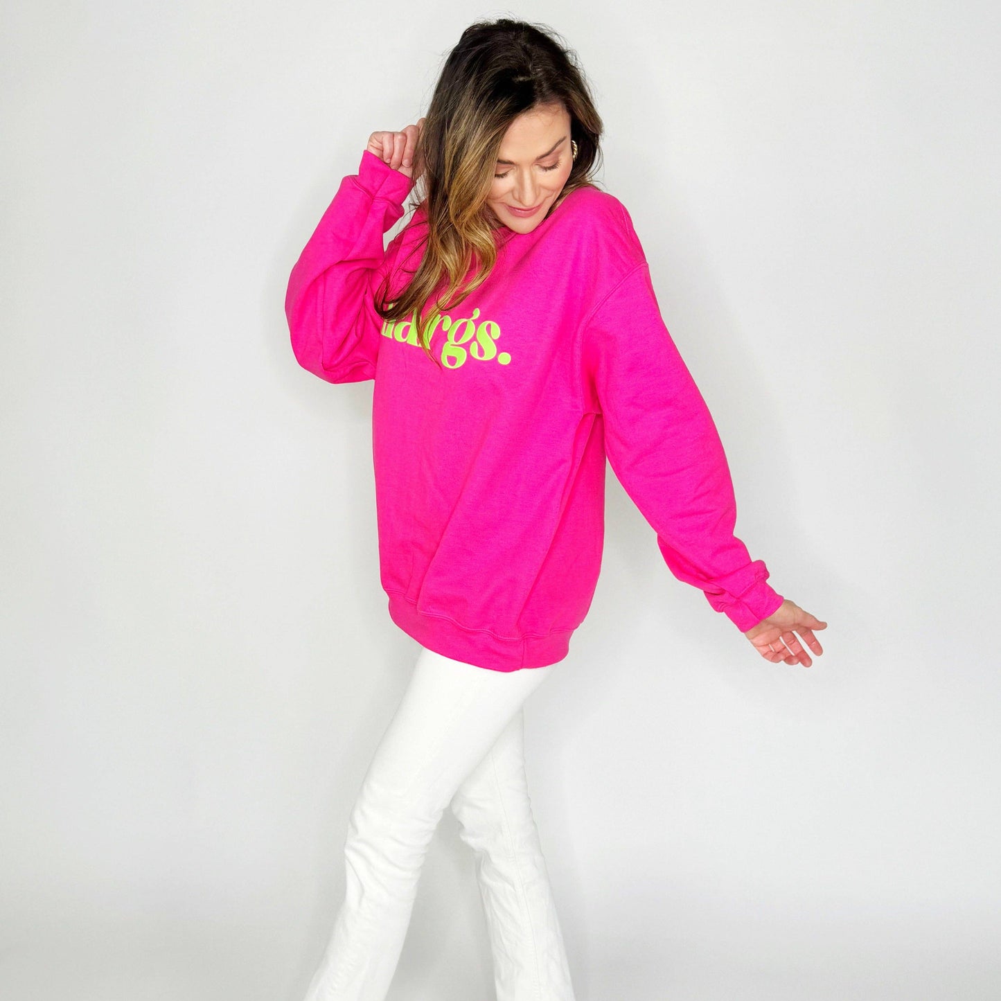 Margs Puff Sweatshirt: Adult Small