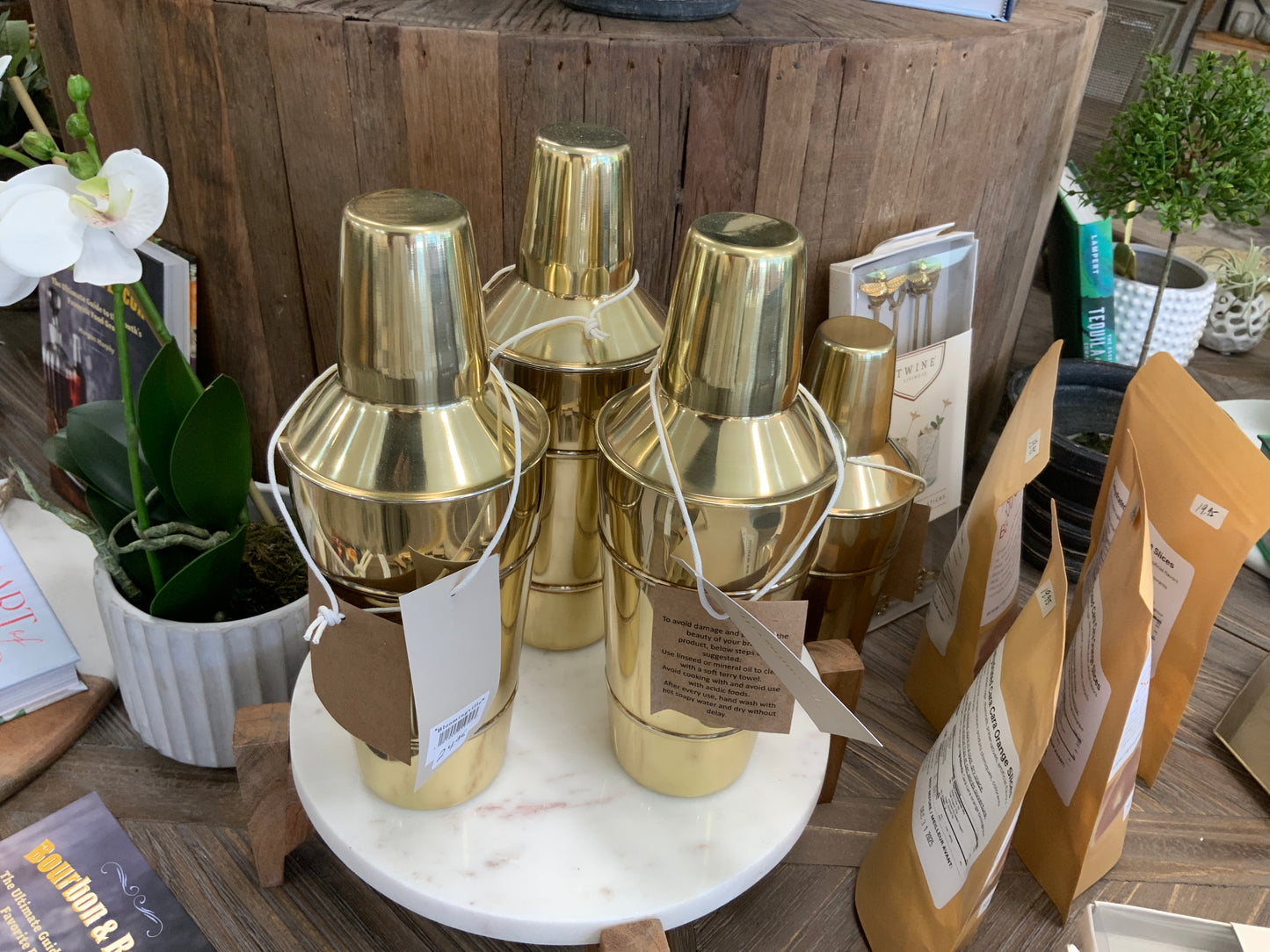 Brass Cocktail Shaker