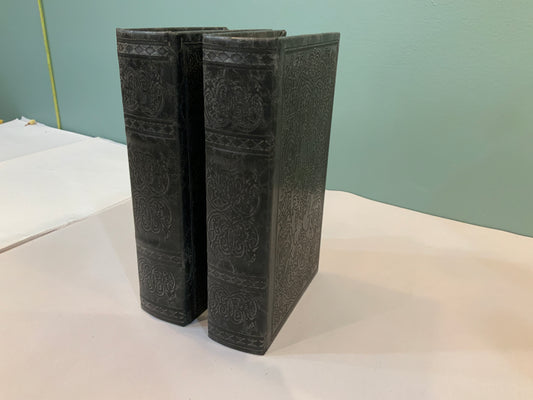 Faux Leather Book Storage Box Small