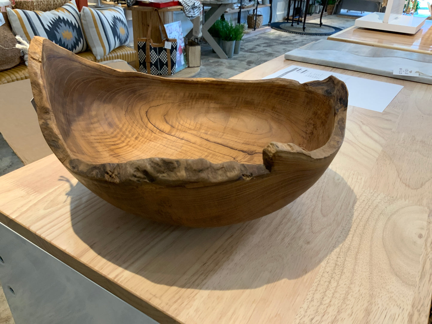 TAKARA™ TEAK ROOT ROUND BOWL